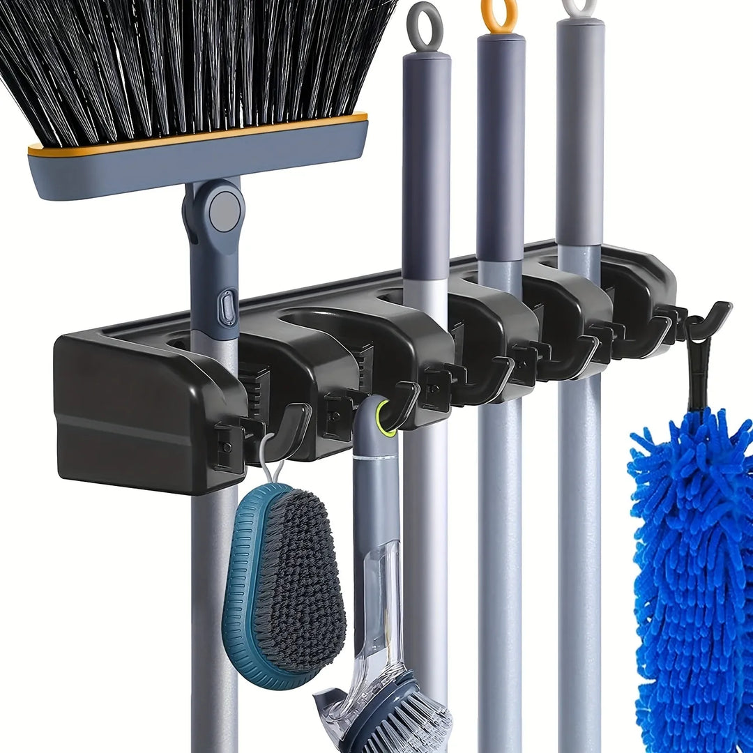 Mop shop wall holder